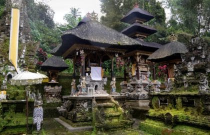 Ubud Bali Indonesia Hindu temples