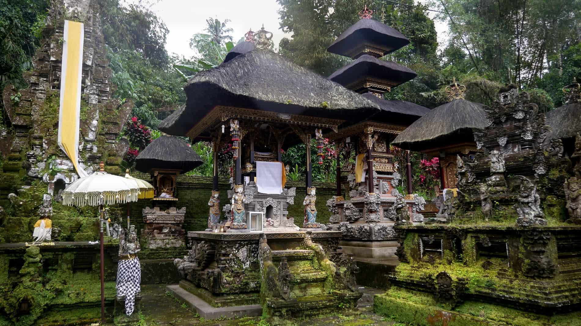 Ubud Bali Indonesia Hindu temples