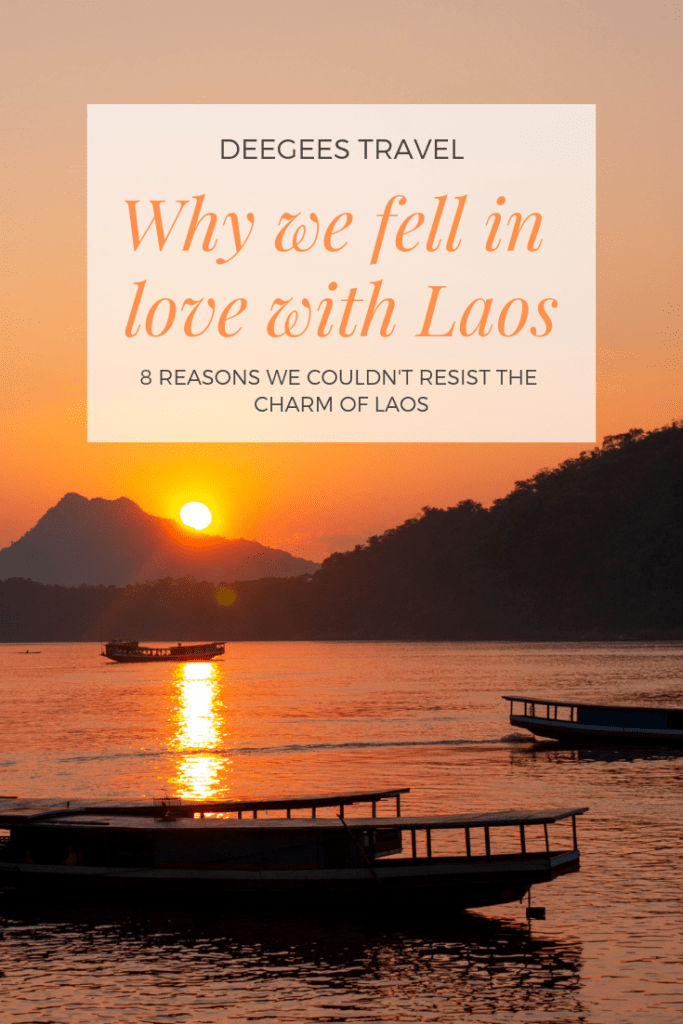 Why we fell in love with Laos - a love story. There are so many reasons - beautiful sunsets, yummy food, fantastic people... and cake!