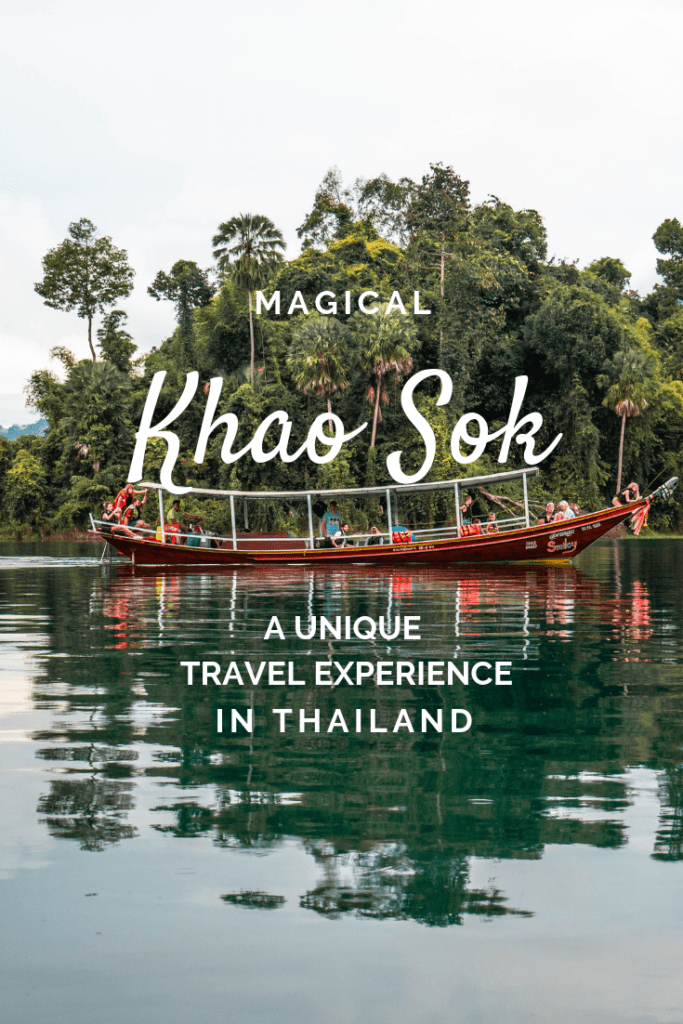 Khao Sok national park floating bungalows - an amazing experience in one of the less touristy places in Thailand