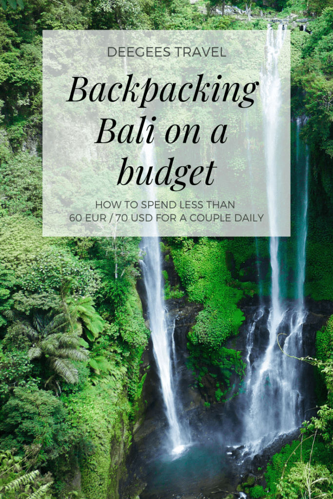 Backpacking Bali on a budget is mission possible! With less than 60 EUR / 70 USD for a couple per day you can truly enjoy what the island has to offer. Learn more how!