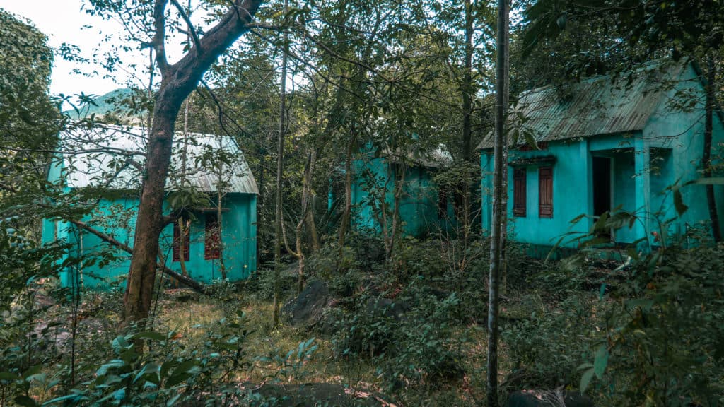 Bach Ma National Park abandoned bungalow resort