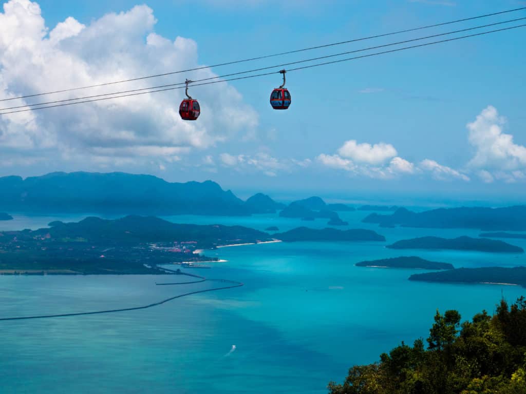 Langkawi Cable Car - Amazing View from Mt Machinchang