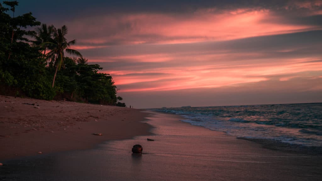 Koh Lanta beach sunset