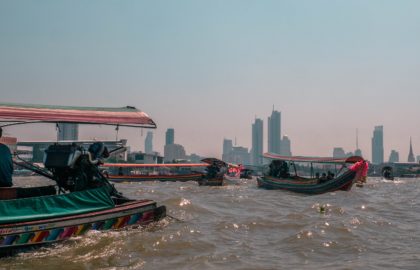 Long tail boat Bangkok scam