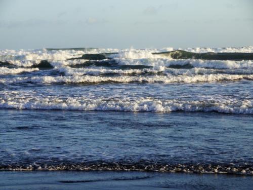 Waves at the beach - unfortunately not the best for swimming, beautiful 