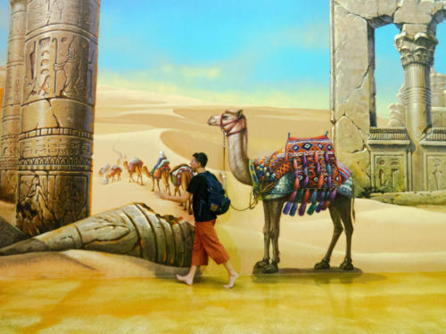 3d Art Langkawi David and the camel